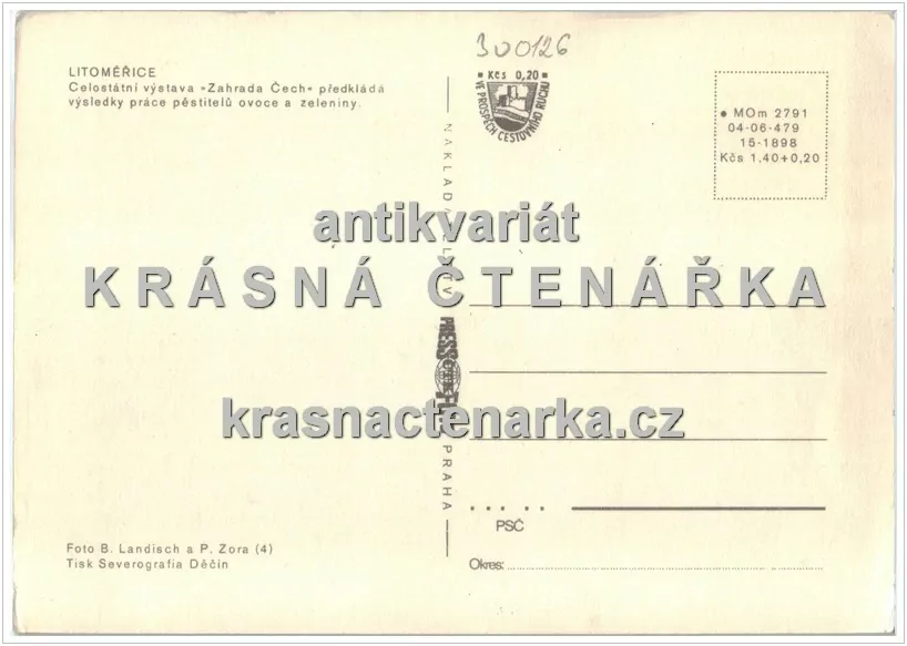 LITOMĚŘICE, Výstava Zahrada Čech