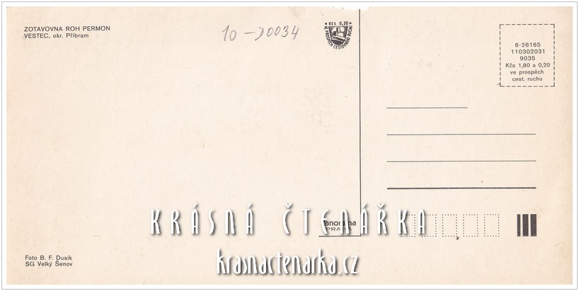 VESTEC u Hříměždic, Zotavovna ROH Permon