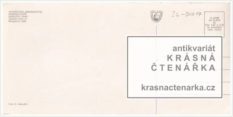 KARLOVY VARY (Grandhotel Pupp)