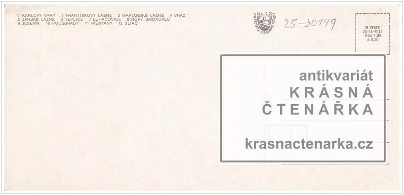 ČESKOSLOVENSKÉ LÁZNĚ