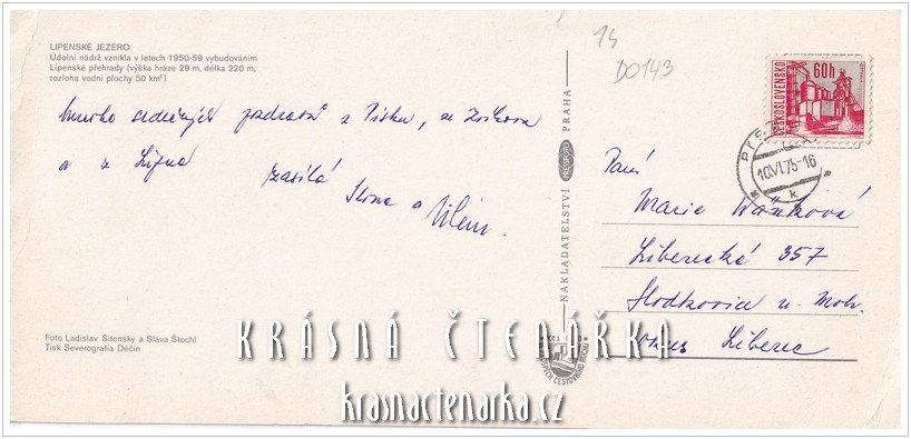 Vodní nádrž LIPNO s mapkou