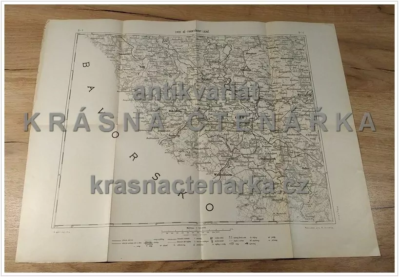 MAPA: CHEB - AŠ - FRANTIŠKOVY LÁZNĚ