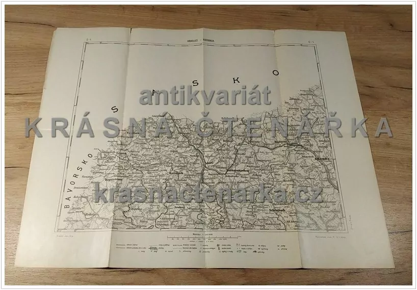 MAPA: KRASLICE - ROSSBACH