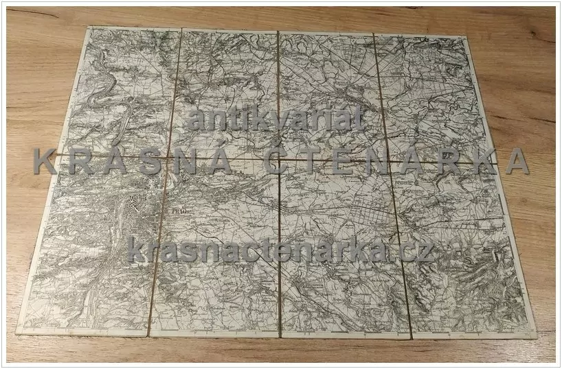 MAPA: PRAHA A OKOLÍ