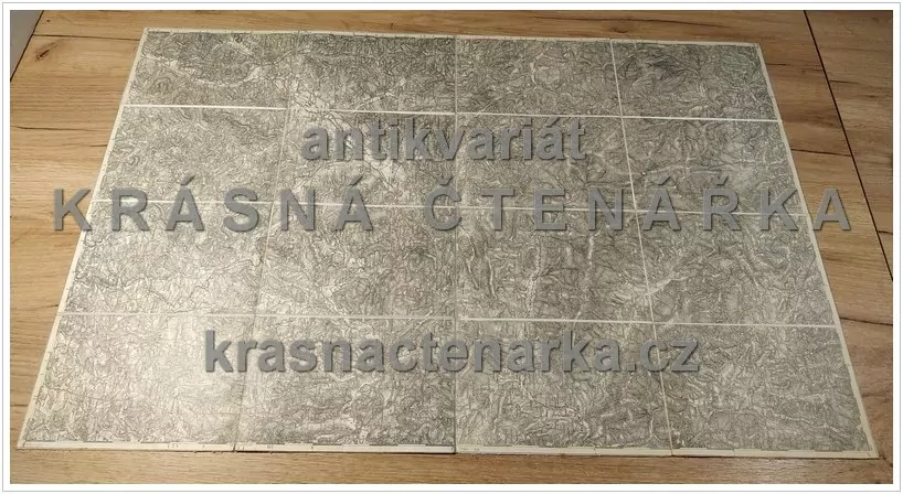 MAPA: DOMAŽLICE A KLATOVY, ŽELEZNÁ RUDA A VIECHTACH