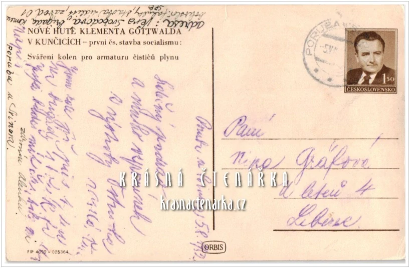 OSTRAVA-KUNČICE, Nová huť Kl. Gottwalda, sváření kolen pro armaturu čističů plynu