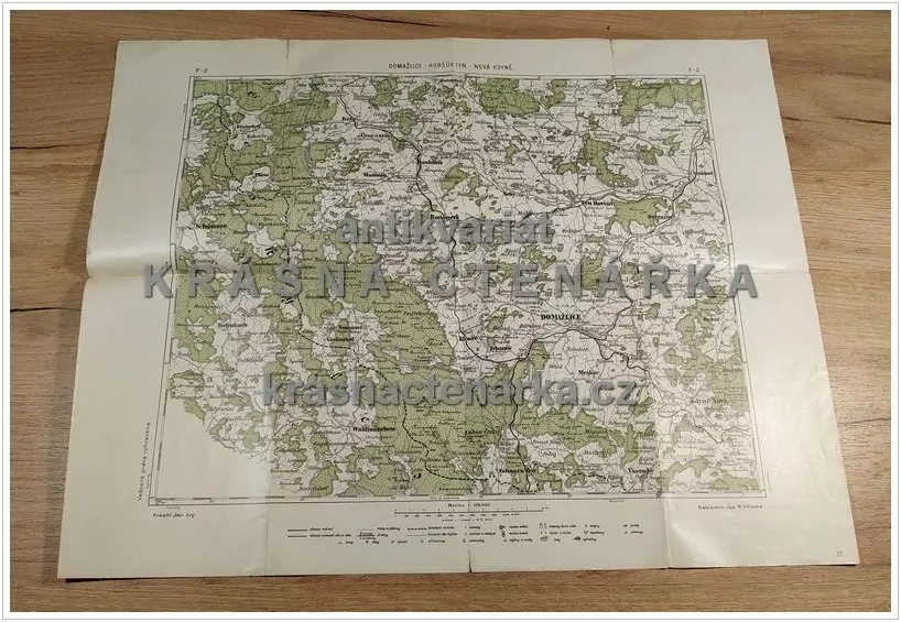 MAPA: DOMAŽLICE - HORŠŮV TÝN - NOVÁ KDYNĚ