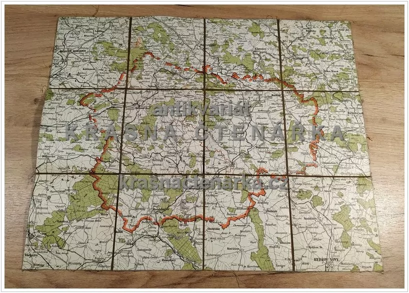 MAPA: JIČÍN A OKOLÍ