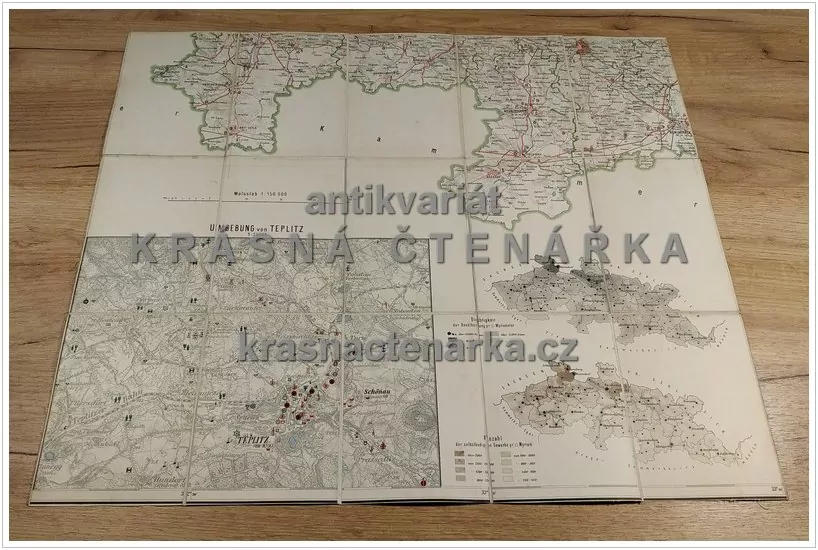 MAPA: TEPLICE a okolí