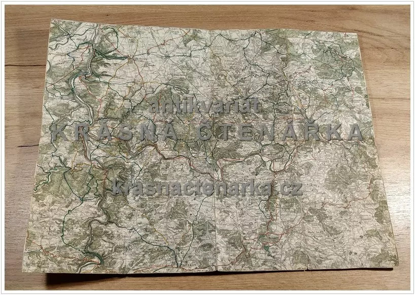 MAPA: ZBRASLAV - PYŠELY - BENEŠOV