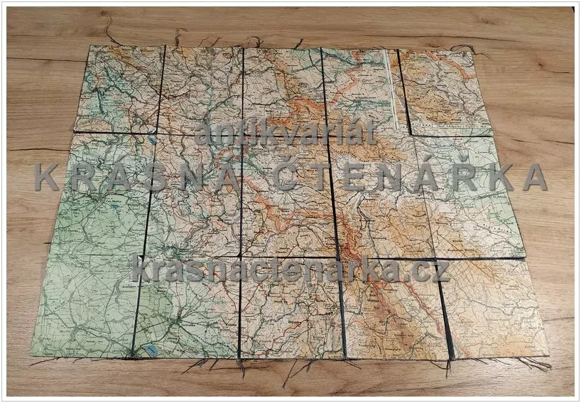 MAPA: NÁCHODSKO, Jiráskův kraj