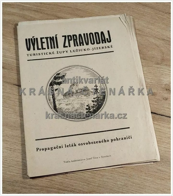 VÝLETNÍ ZPRAVODAJ turistické župy lužicko - jizerské