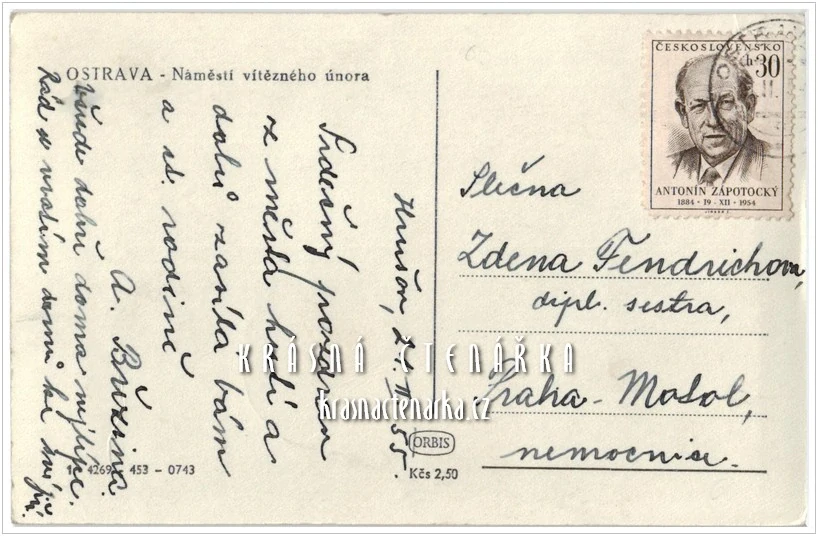 OSTRAVA, Náměstí Vítězného února