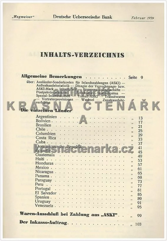 WEGWEISER für Ausfuhr und Einfuhr Süd- und Mittelamerika, Spanien, Portugal