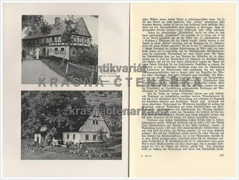 HEIMATKUNDE DES KREISES REICHENBERG in Böhmen II-3 (Liberecko)