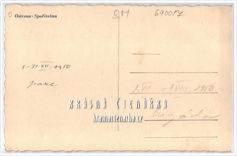 OSTRAVA, Spořitelna a záložna