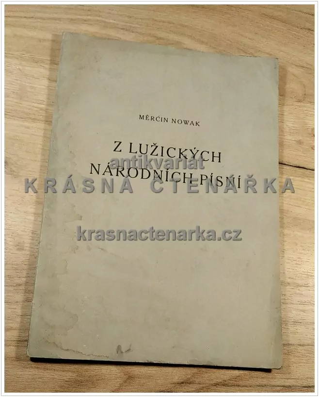Z LUŽICKÝCH NÁRODNÍCH PÍSNÍ, Soubor 12 kreseb lužického umělce Měrćina Nowaka 