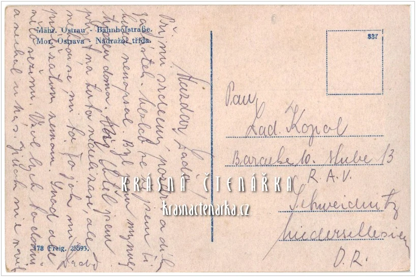 OSTRAVA, Nádražní třída