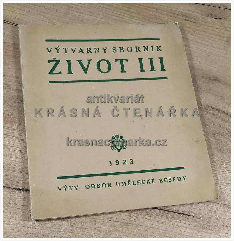 Výtvarný sborník ŽIVOT, III. svazek, 1923