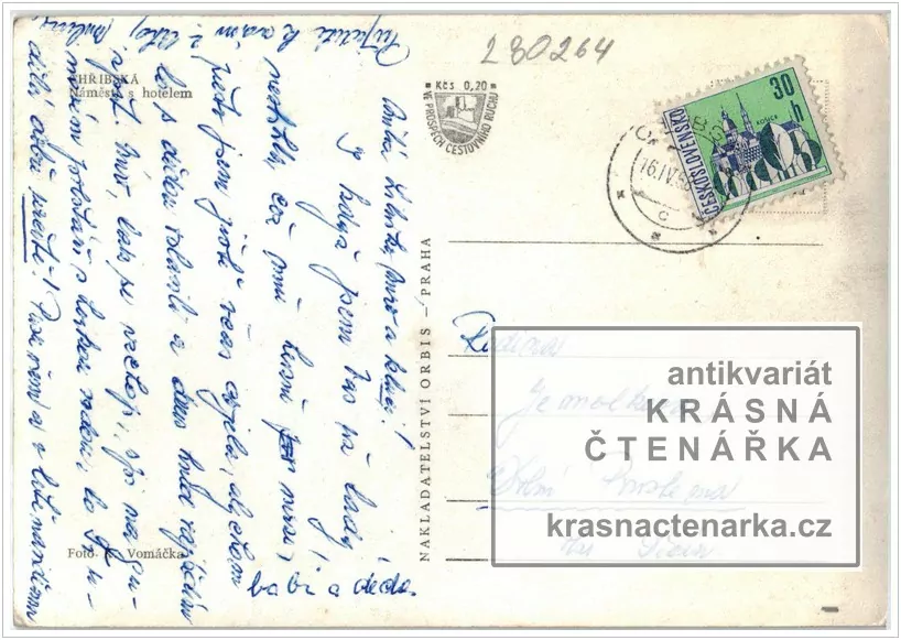 CHŘIBSKÁ, Náměstí s hotelem