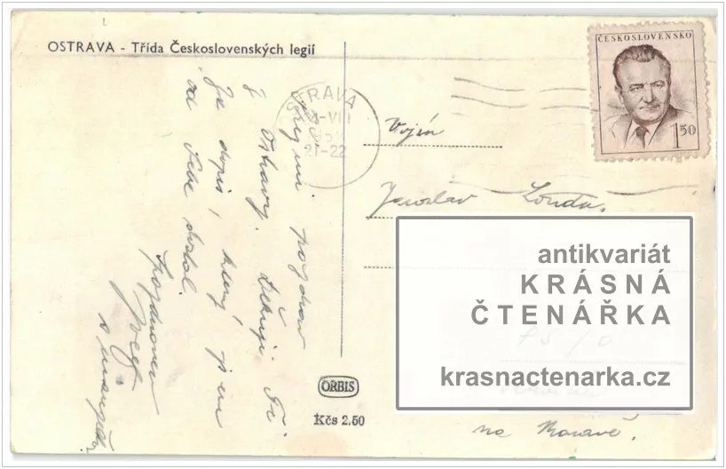 OSTRAVA, třída Československých legií