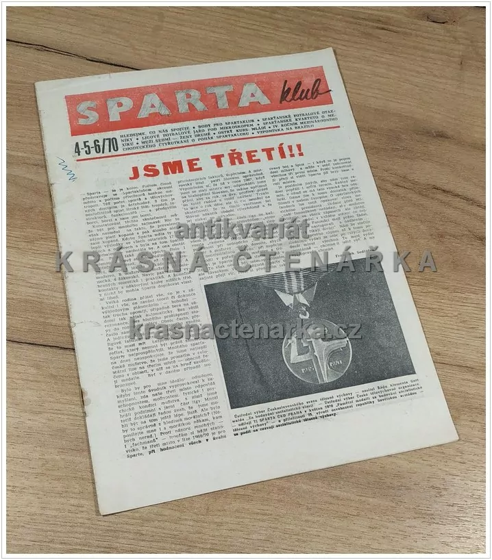 SPARTAKLUB 4-5-6 / 1970, Občasník velké rodiny přátel slavného klubu