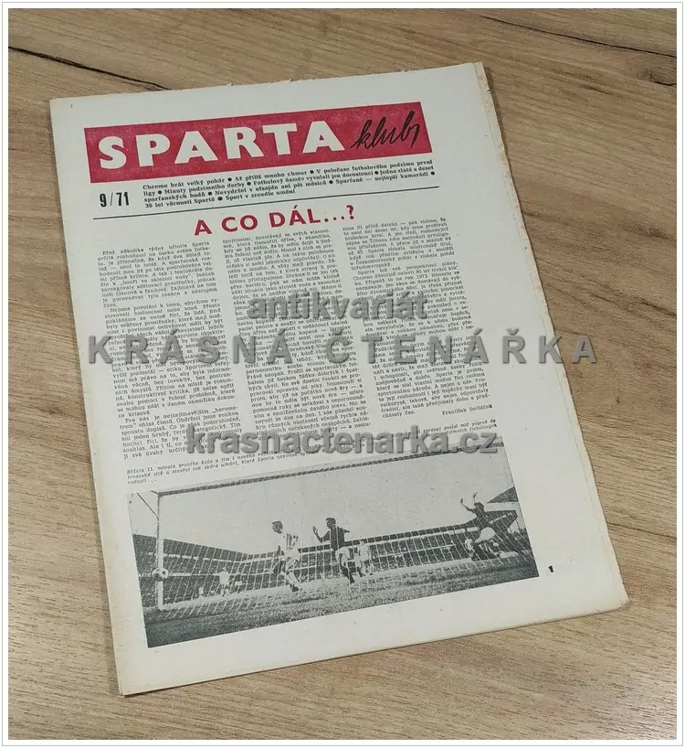 SPARTAKLUB 9 / 1971, Občasník velké rodiny přátel slavného klubu