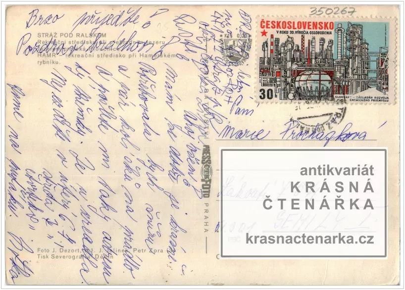 STRÁŽ POD RALSKEM - HAMR NA JEZEŘE