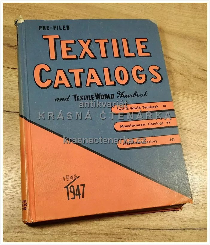 TEXTILE CATALOGS and Textile World Yearbook 1946 - 1947