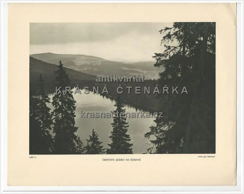 ČERTOVO JEZERO NA ŠUMAVĚ