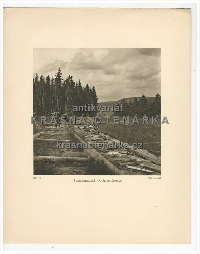 ŠVARCENBERSKÝ KANÁL NA ŠUMAVĚ (Schwarzenberský plavební kanál)