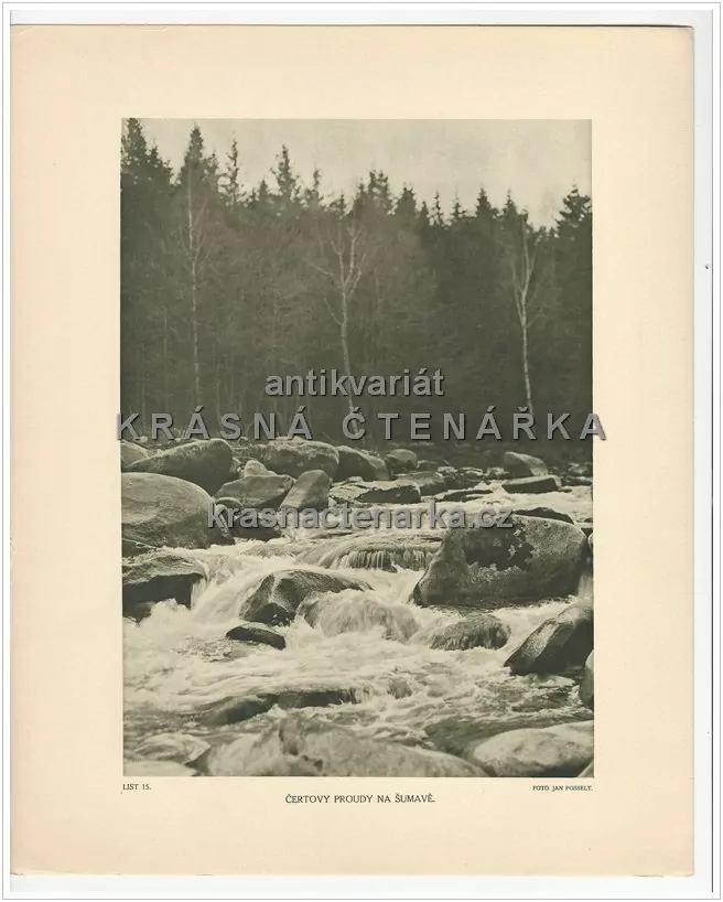 ČERTOVY PROUDY NA ŠUMAVĚ