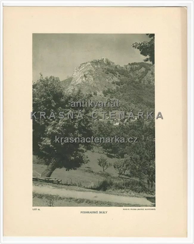 PODHRADSKÉ SKÁLY (Skály pod Vršateckým Podhradím)