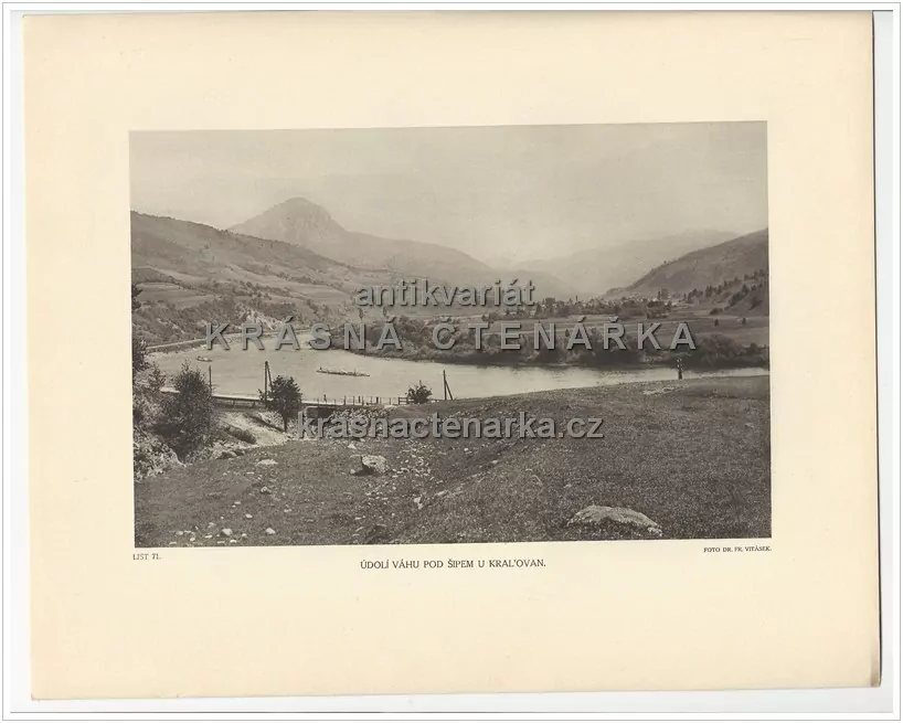 ÚDOLÍ VÁHU POD ŠIPEM U KRAĽOVAN