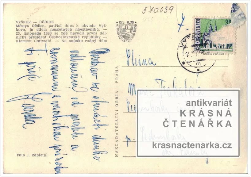 DĚDICE, "Rodný" dům Klementa Gottwalda