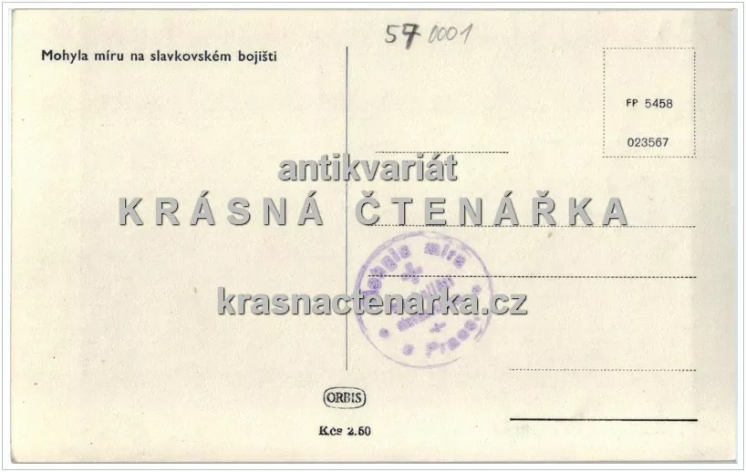 MOHYLA MÍRU na slavkovském bojišti