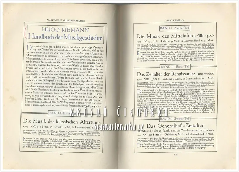 DAS MUSIK BUCH, Bücher über die Musiker, die Musik und Instrumente
