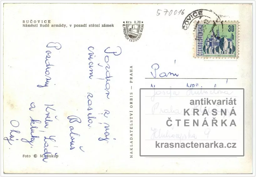 BUČOVICE, bývalé náměstí Rudé armády