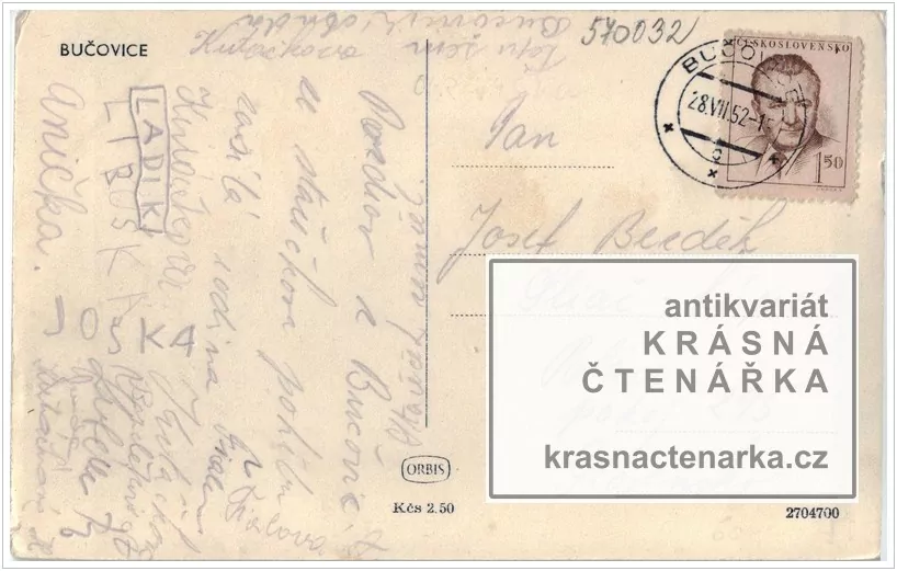 BUČOVICE, Zámek i s autobusem