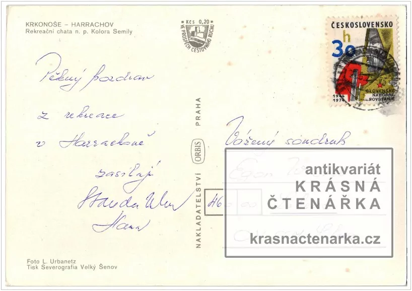 HARRACHOV - RYŽOVIŠTĚ (chata Kolora)