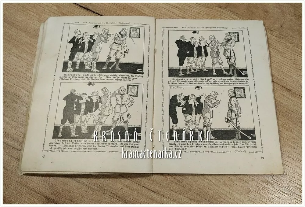 HELD HINDENBURG, Neues vom eisernen Feldmarschall, Tornischer-Humor, Band XVII. (Lokesch Artur)