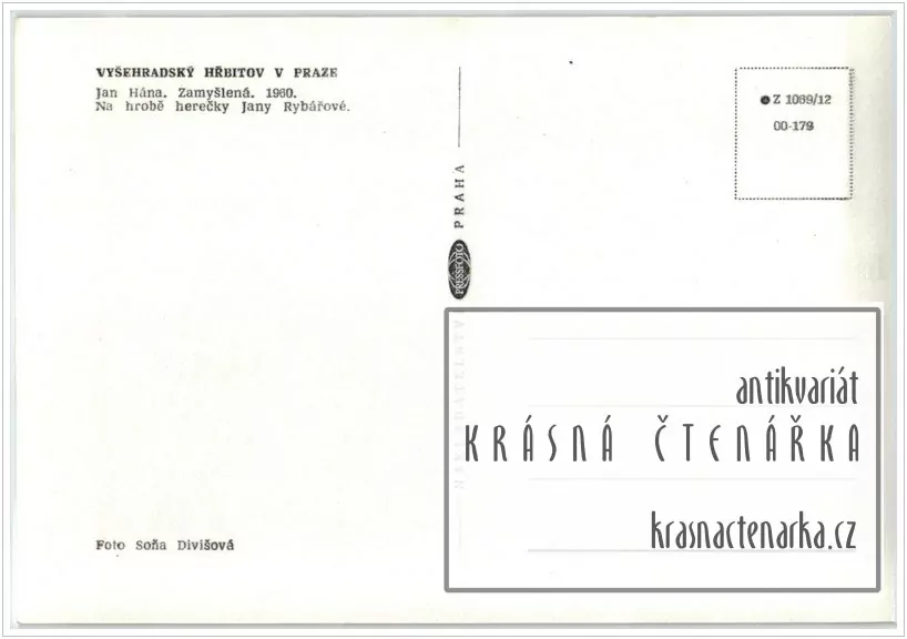 PRAHA, Vyšehradský hřbitov, Jan Hána (fot. Divišová Soňa)