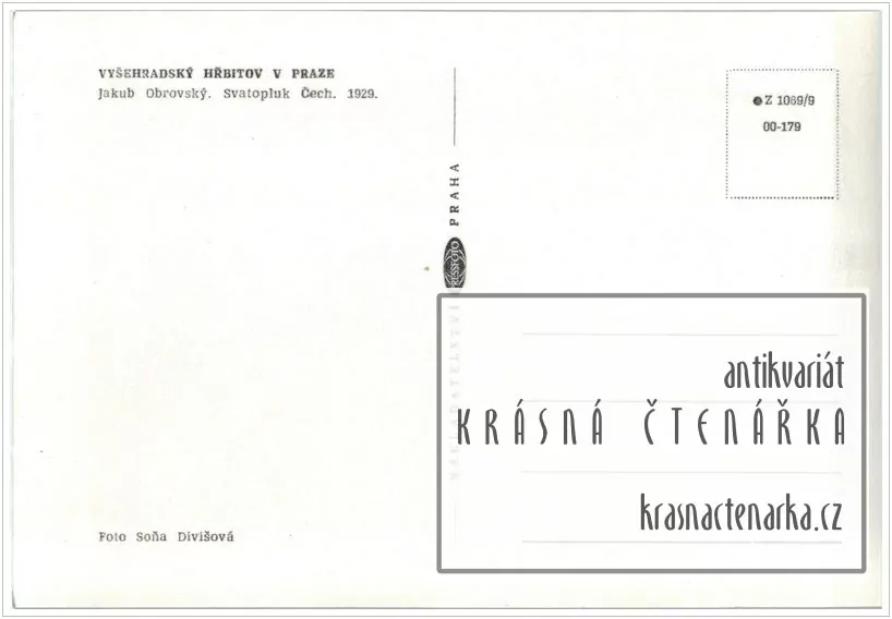 PRAHA, Vyšehradský hřbitov, Jakub Obrovský (fot. Divišová Soňa)