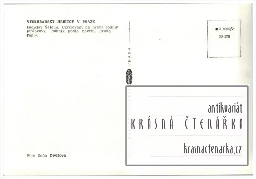 PRAHA, Vyšehradský hřbitov, Ladislav Šaloun (fot. Divišová Soňa)