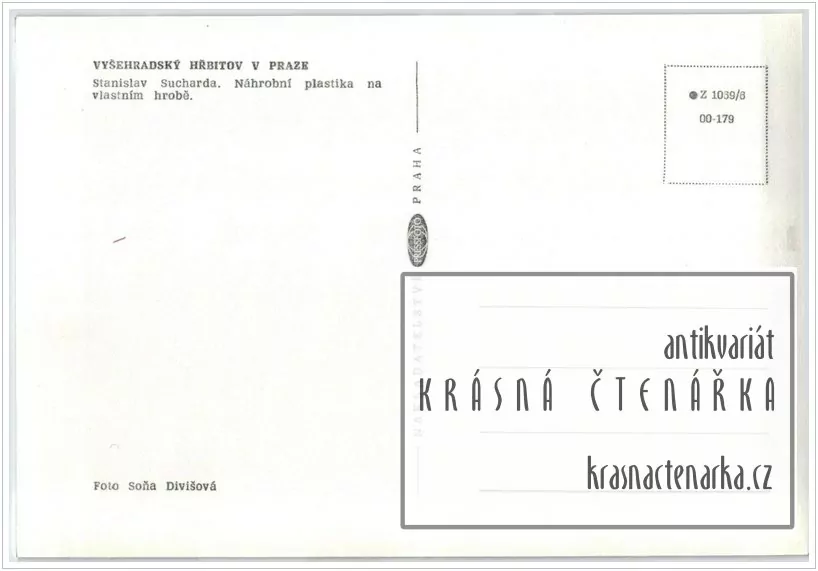 PRAHA, Vyšehradský hřbitov, Stanislav Sucharda (fot. Divišová Soňa)