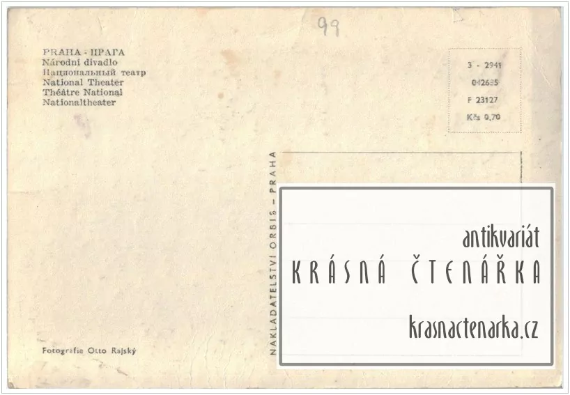 PRAHA, Národní divadlo