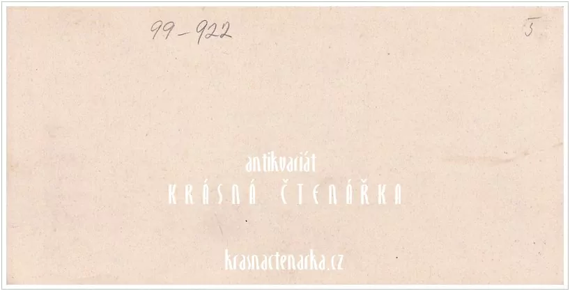 PRAHA, Staré zámecké schody (Stereoskopie)