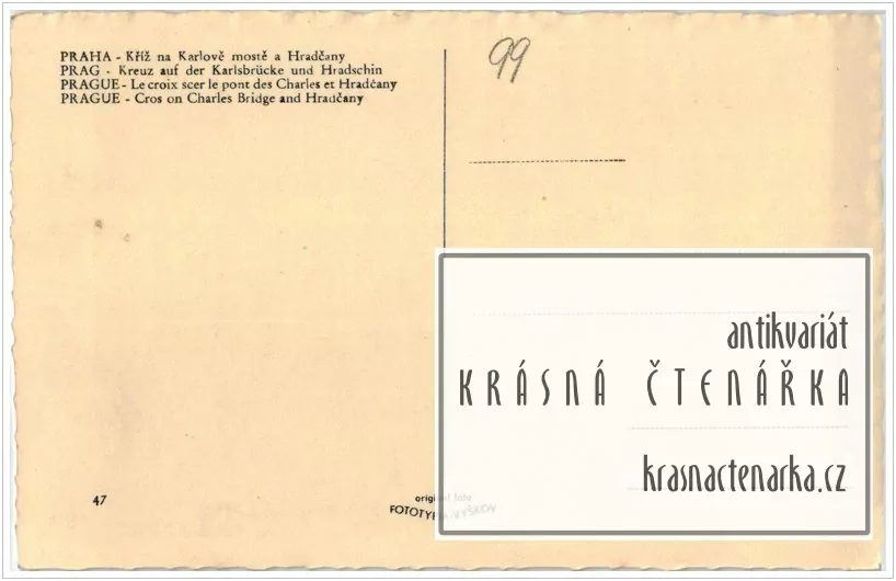 PRAHA, Karlův most a Hradčany