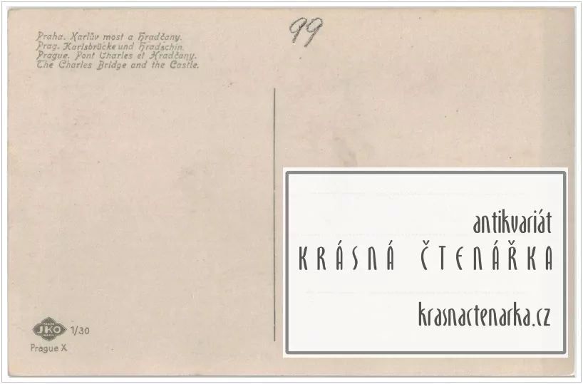 PRAHA, Karlův most a Hradčany