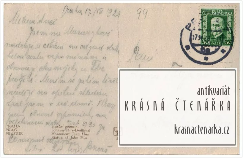 PRAHA, Staroměstské náměstí a pomník Mistra Jana Husa